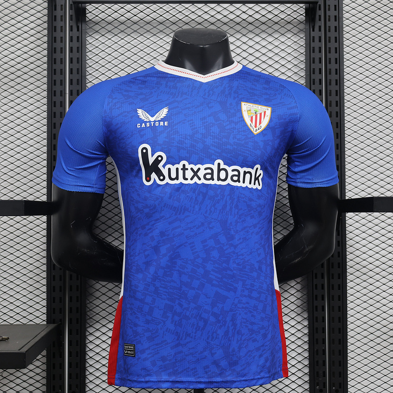 AAA Quality Athletic Bilbao 24/25 Away Blue Jersey(Player)
